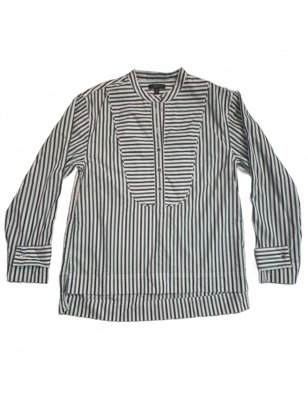 J.Crew Striped Long Sleeve Button-Up Shirt XS